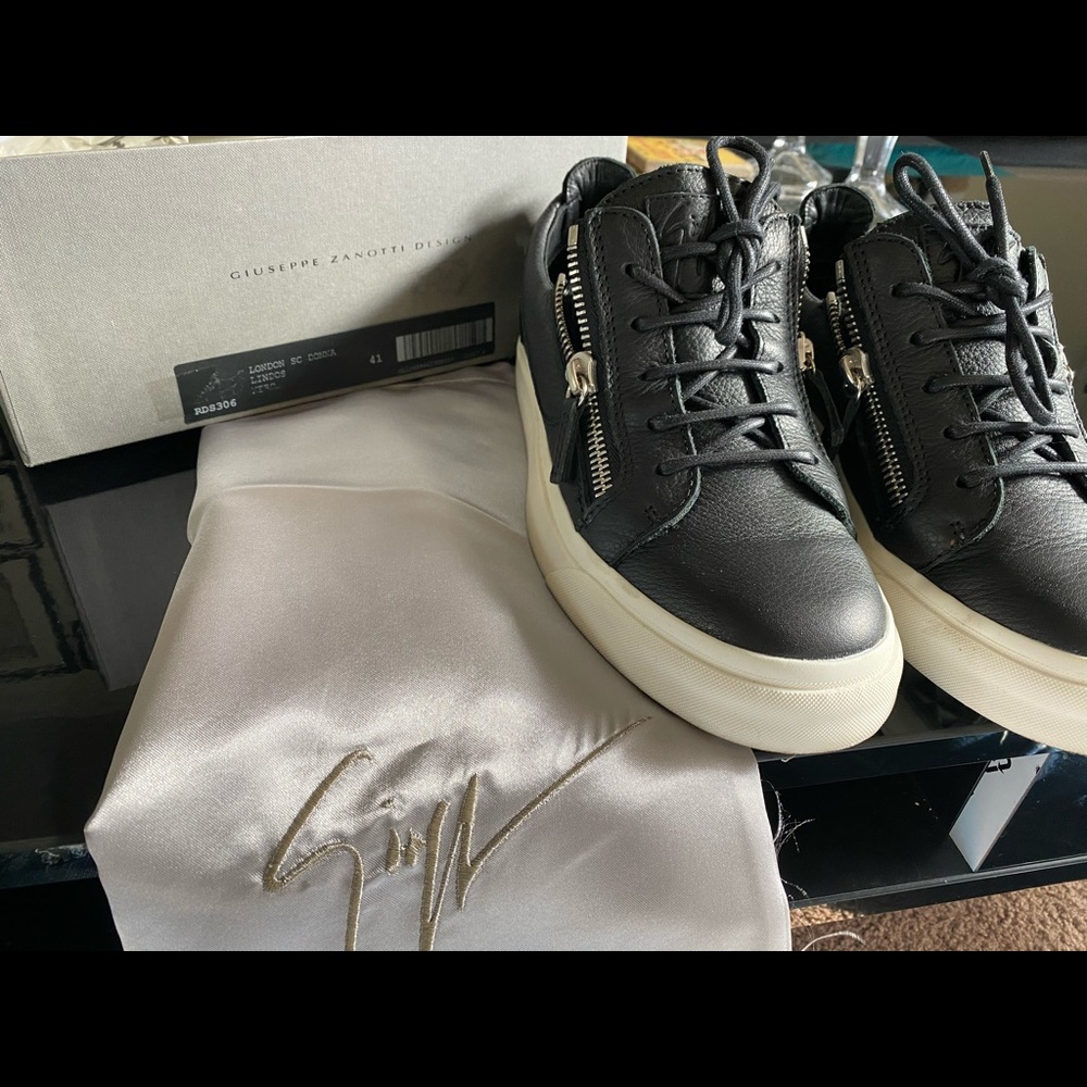 Giuseppe Zanotti London Donna Leather Hightops
